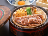 【福】昼の選べる御膳(ミニすき焼)　￥6,050
