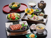 網焼ステーキ膳(80ｇ）特上ロース￥7,920