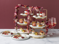 Cherry afternoon tea + freshly baked cherry pie + 2 drinks