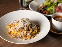 【気軽に】牛肉とパスタを楽しむライトディナーコース