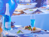 【オプション】青のスパークリングワイン飲み放題