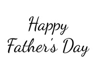 Father's Day Lunch Buffet (Saturday and Sunday only) with a toast drink, and message plate