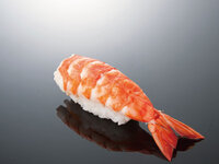 Boiled prawns