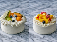 【OceanMilano店内】季節のフルーツショートケーキ(4号丸)