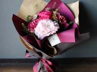 ★母の日★Iron Bay Set Menu（4品コース）＋乾杯グラスシャンパン＆花束付