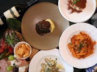 【各種宴会に夏のパーティプラン】　ナポリコース　　飲み放題付き