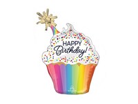 Birthday balloon, 53cm x 78cm