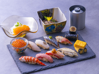 9周年セール【平日/寿司ランチ/WEB18%OFF】潮風コース