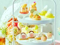 【平日】◇スイーツ7種と1ドリンクで気軽に◇～桃とメロンの香り～Peach Vacances afternoon tea