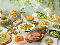 [15% OFF for reservations made at 13:30] Lunch buffet for adults on weekdays, April 1st to June 30th.