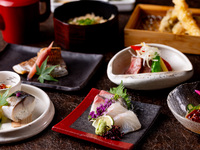 【日本酒好き必見！夏季限定接待会食プラン】いい乃じ旬菜コース＋日本酒9種がついた2.5時間飲み放題付き