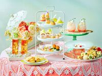 【平日】～桃とメロンの香り～Peach Vacances afternoon tea（2時間カフェフリー7/1～）