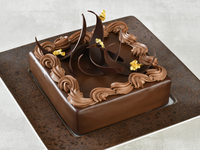 生チョコレートケーキ（四角）　7号（21㎝）