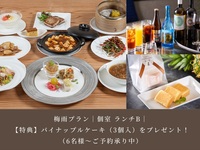 [Rainy Season Plan] | Reservation Benefits Included | Private Room Plan Lunch B | 6,500 yen