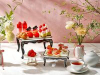 新緑いちご＆ピスタチオアフタヌーンティー　予約制