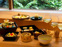 【割烹カウンター限定】体験型和アフタヌーンティー＋シフォンケーキお土産