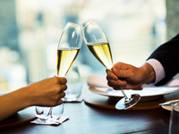 （ 5/18～6/1）【Celebration of 10 Years Plan】＜Weekday only＞ Window Side Table / Glass of Champagne Benefit!「Menu Étoile」