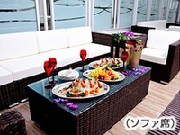 【早割】【平日】 ソファブース〔6名さままで〕午前の部（9:00～13:00）