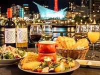 [Rooftop Restaurant with Spectacular Views] Melt-in-Your-Mouth Cheese Fondue Plan (with Free Drinks)