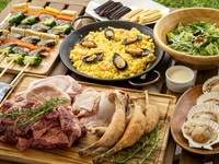 テーブル席　スペシャルBBQ＆花火イベント観覧セット（夜）