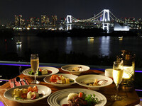 テラス最前席BBQセット★海賊王のプレミアム・キャンプBBQプラン ～最前席で楽しむ極上和牛とフルーツポンチ～全7皿+2時間飲み放題（セルフ）(テラス席限定)