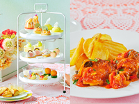 犬同伴【チキンランチ】Peach Vacances afternoon tea（平日）