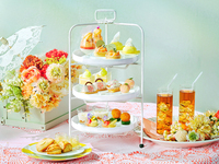 【カフェフリー】Peach Vacances afternoon tea（土日）