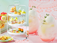 犬同伴【スペシャルドリンク付】Peach Vacances afternoon tea（土日）