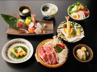 【ご接待/ご会食/歓送迎会】一人一鍋　季節野菜と牛肉の個別陶板コース2時間飲み放題付き6000円