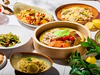 [Unlimited time on weekdays from June to August / All-you-can-drink soft drinks] Summer Antipasto & Sweets Buffet