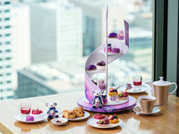 9周年セール【平日/WEB24%OFF】コンラッドベア付「Purple Moment (パープル・モーメント)」アサイー＆ベリーアフタヌーンティー