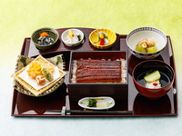 鰻重ととうもろこしの天麩羅御膳（6/1～8/31）