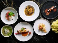 【オンライン限定 土日祝ランチ】6品コース ウィークエンドフィースト スパークリングワイン１杯付 
