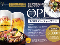 夏の納涼 パーティープラン