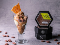 Nut Glass Ice Cream - Honey & Vanilla -