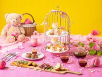 休日【桃尽づくしのアフタヌーン】セイヴォリー＆2時間カフェフリー
