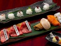夏の炙り寿司懐石