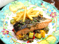 【お魚とお野菜のランチ】昼飲みにもぴったりなランチセット！