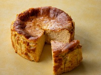 とうもろこしのバスクチーズケーキ