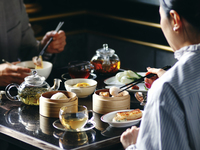[Weekdays 11:30 AM Visit Only] Ryutenmon Lunch Set + Fragrant Cold-Brewed Chinese Tea