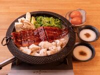 ー夏季限定ー　鰻と牛もつの山椒とろろ鍋や初カツオのたたきなど【日本酒10種含む120分飲み放題】6800→5800円(税込)