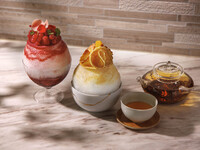 期間限定　かき氷とペアリングティー（平日）