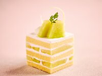 Muskmelon shortcake
