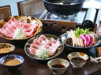 【日本料理】特選和牛しゃぶしゃぶ会席（お盆期間）