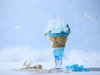 [Tea Exclusive] Trip.com Collaboration Parfait "Daylight Trip Parfait"