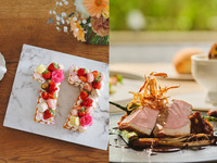 6月おすすめ女子会ランチ＜2名様専用＞♥推し活×数字♥ナンバーケーキで華やかにお祝い！アニバーサリーランチ-SEASON-（食後カフェフリー付き）