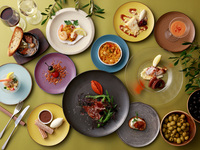 Concept Dinner Order Buffet | Spain for July and August | weekday