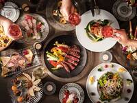 【AMBAR Nights Experience】2 hours of free-flowing drinks + 10 dishes of chef's special sharing course