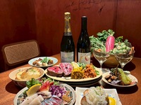 ［17時台に集まる、大人女性へ。旬の料理や選べる温菜］ショートコース