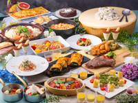[Tuesday, January 6th - Weekday Lunch Buffet (Adults/No Time Limit)] All-you-can-eat low-temperature cooked roast beef and freshly fried tempura